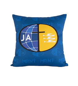 Cojín JA azul marino