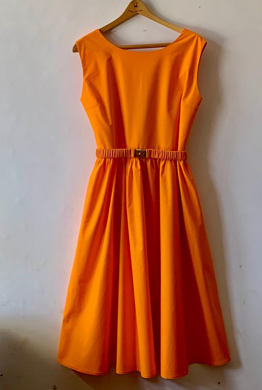 Vestido tangerine