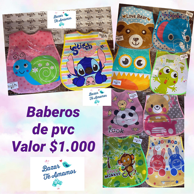 Baberos de PVC