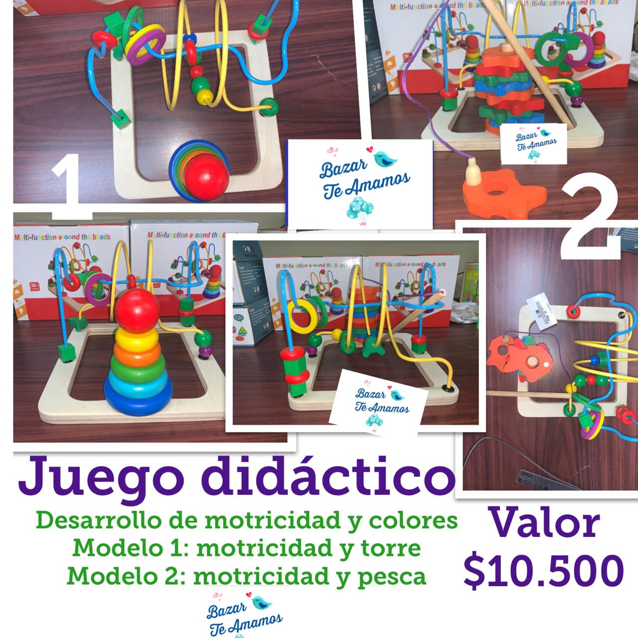 Juego didáctico: Torres y Pesca