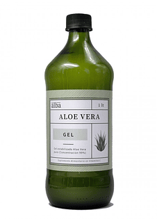 Aloe Vera orgánico: Gel Puro 1 Lt