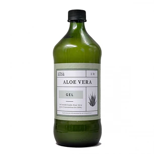 Aloe Vera orgánico: Gel Puro 1 Lt