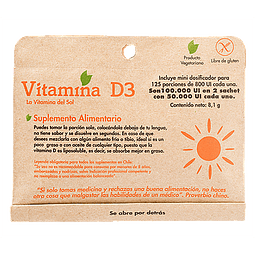 VITAMINA D3 125 PORCIONES 