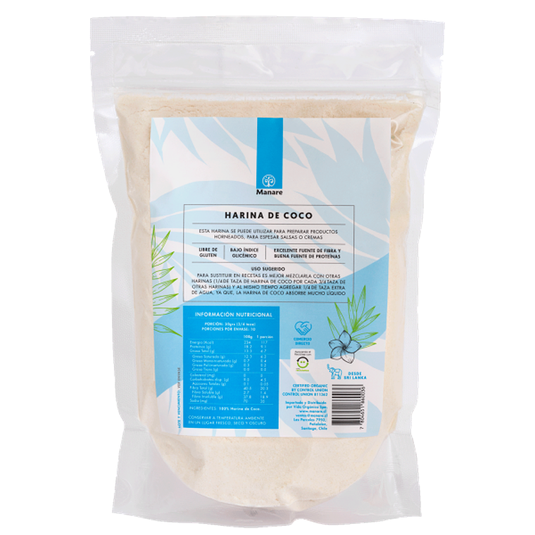 Harina de Coco MANARE 500GR  1