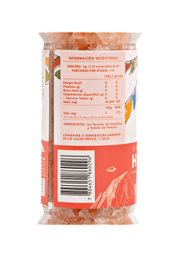 Molinillo de sal rosada del Himalaya 110 g