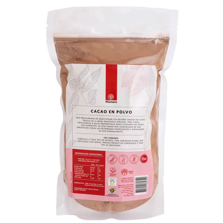 Cacao Orgánico 200GR.  1
