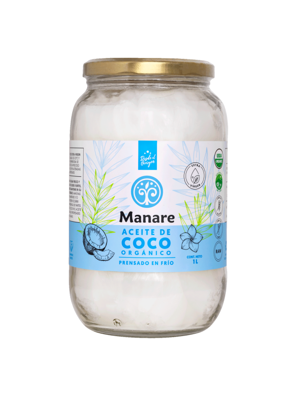 ACEITE de COCO COMESTIBLE ORGÁNICO