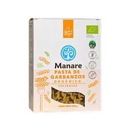 Espirales de garbanzos orgánicos 250gr 