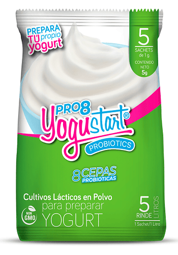 Yogurt - cultivo láctico yogustart 5 sachet 