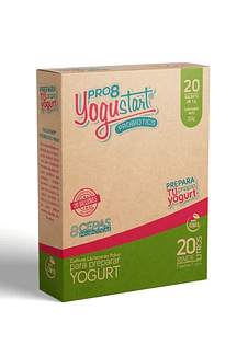 Yogurt - cultivo láctico yogustart 20 sachet 