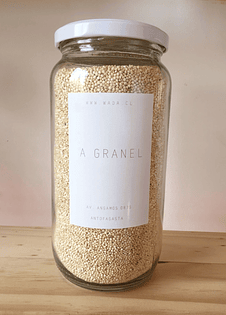 Frasco quinoa blanca granel 730g