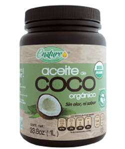 Aceite de coco neutro orgánico 1LT 