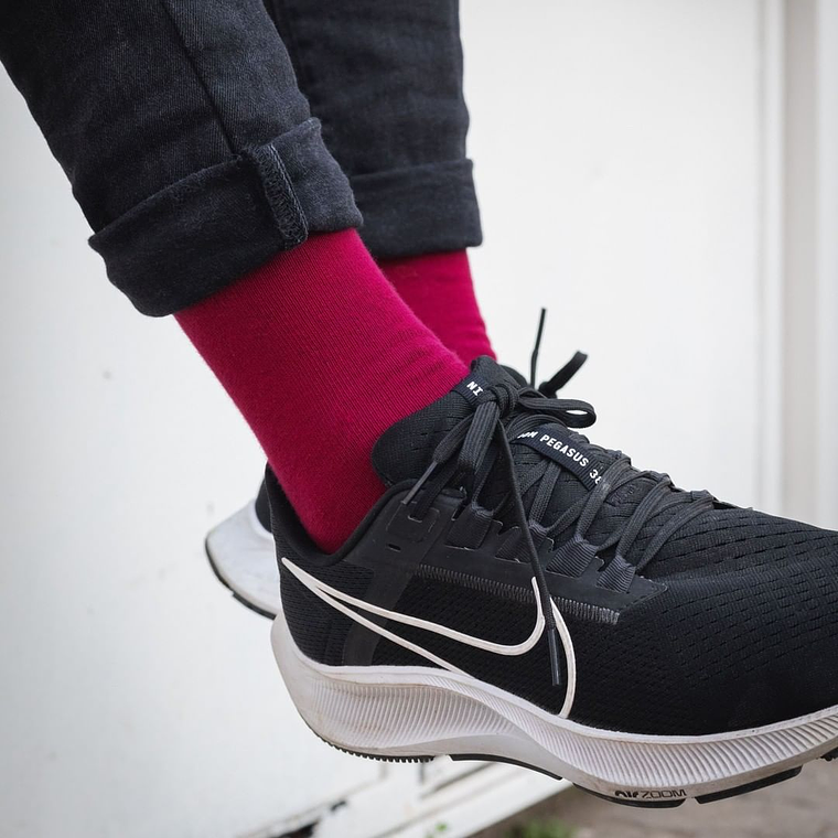 Calcetín ATAR de bamboo y algodón hecho en Chile  1