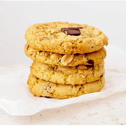 Galleta vegana Mantequilla de Maní con Chips de Chocolate 60gr 