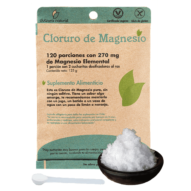 Cloruro de magnesio 120 porciones