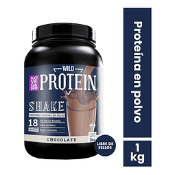 Wild protein vegan shake chocolate 1kg 