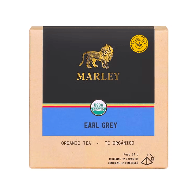 Marley · Earl Grey · Té negro 