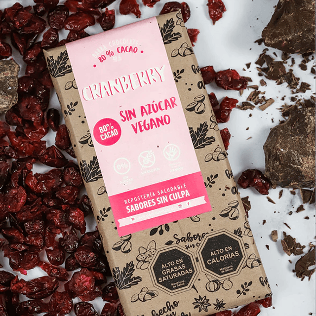 Barra Chocolate Cranberry 