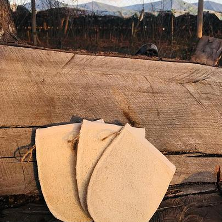 ESPONJA VEGETAL EXFOLIANTE / LUFAS GUANTE 1