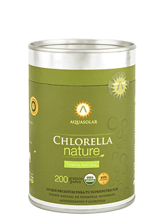 Chlorella 0rgánica 200gr 