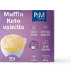 Muffin Instantáneo Keto Sabor Vainilla, Sin Gluten.