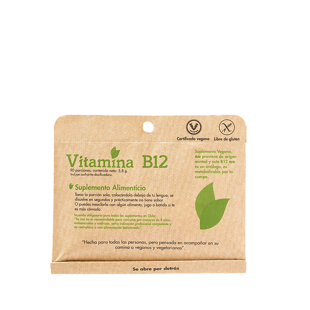 VITAMINA B12 90 PORCIONES