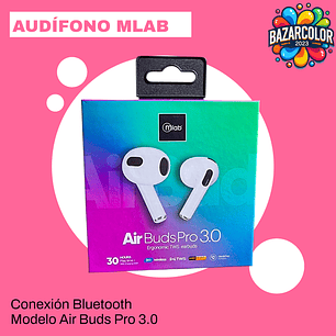 Audífono Bluetooth MLAB AIR Buds Pro 3.0