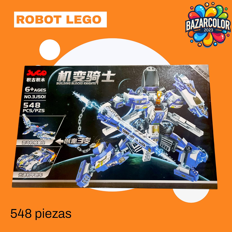 Robot modelo 3J501  3 en 1 1