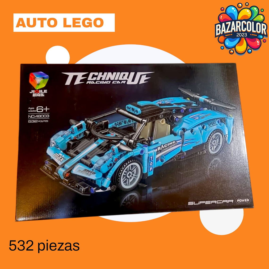 Auto modelo 48003 Azul 1