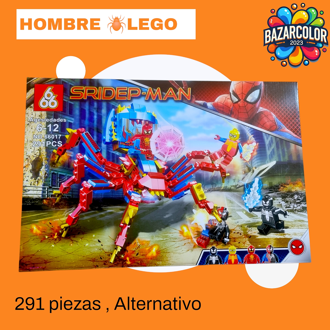 Alternativo lego Hombre araña 1