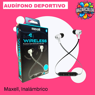 Audífono Maxell Inalámbrico 