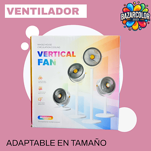 Ventilador con Ajuste de Tamaño 