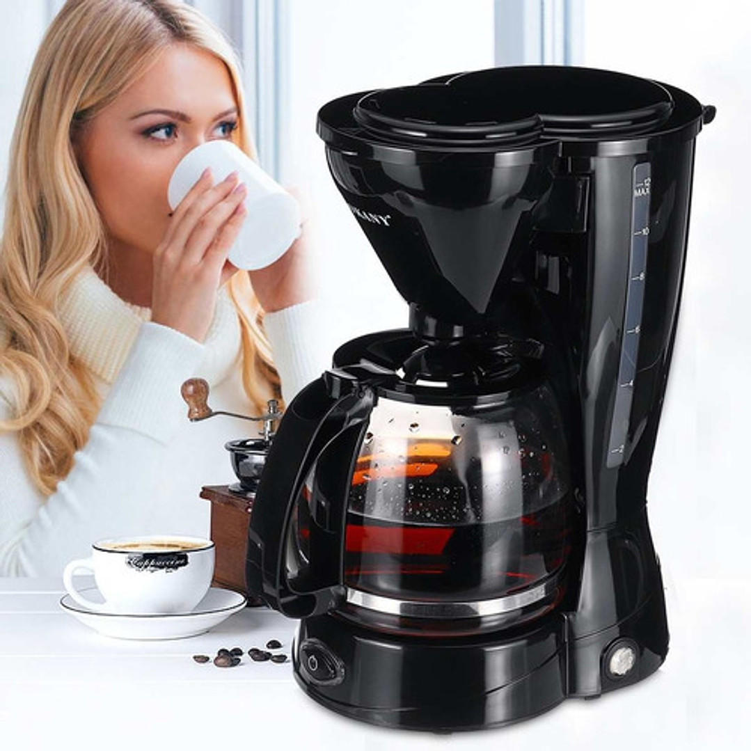 Cafetera Sokany Semiautomatica 800w 1-12 Tazas Cafe 2