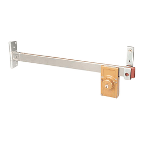Cerradura de seguridad con tranca para puerta principal casa o depto