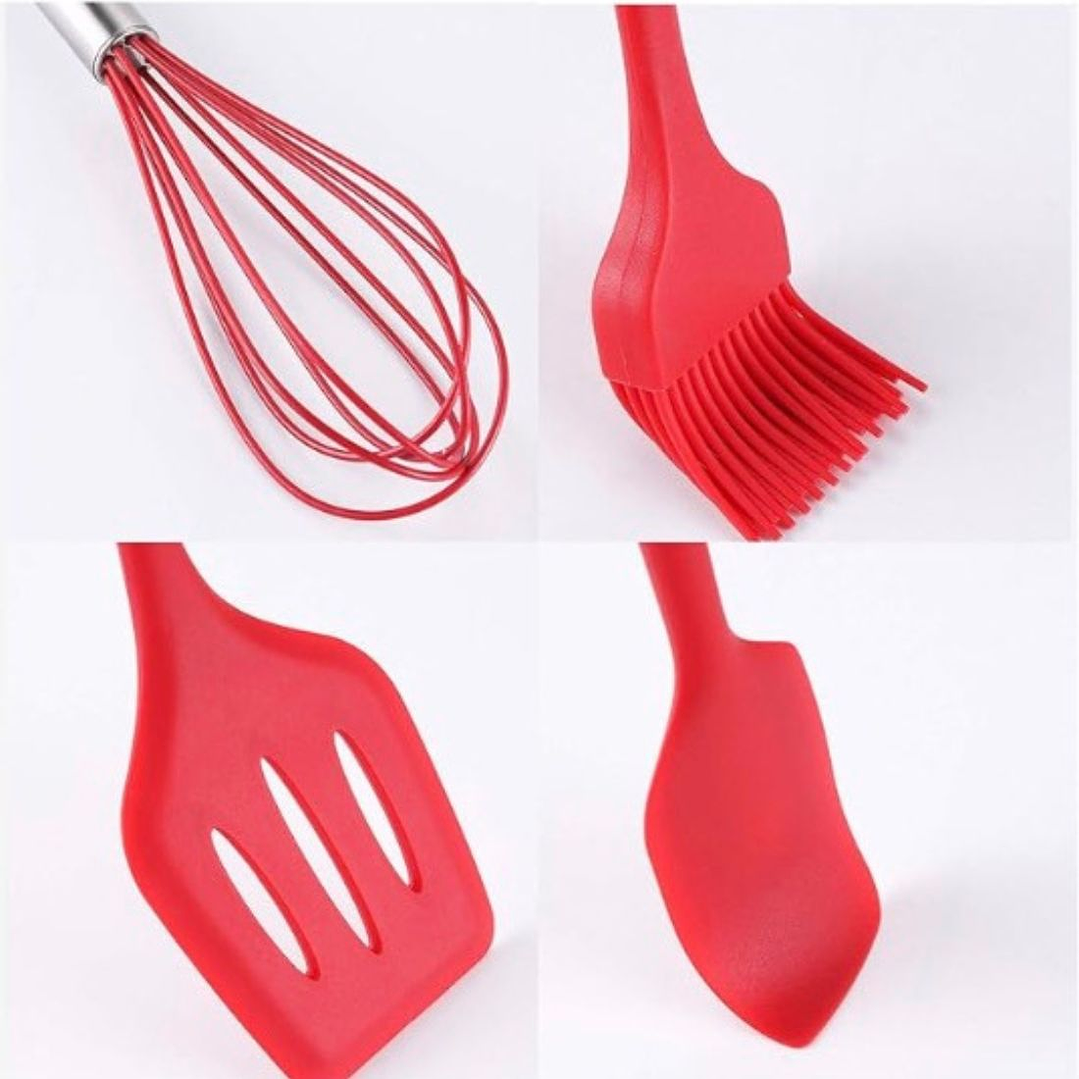 Set Utensilios De Silicona 5 Piezas Para Cocina 6