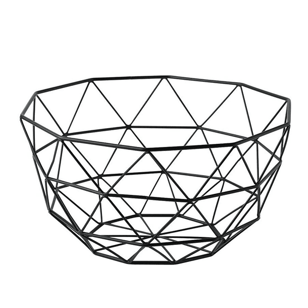 Frutero Metal Forjado Nordico Minimalista Diseño Geometrico 6