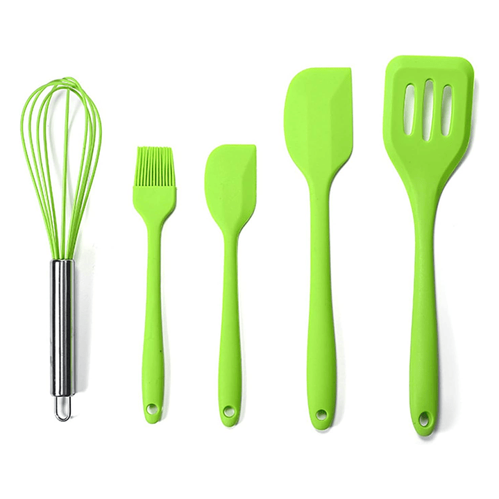 Set Utensilios De Silicona 5 Piezas Para Cocina 10