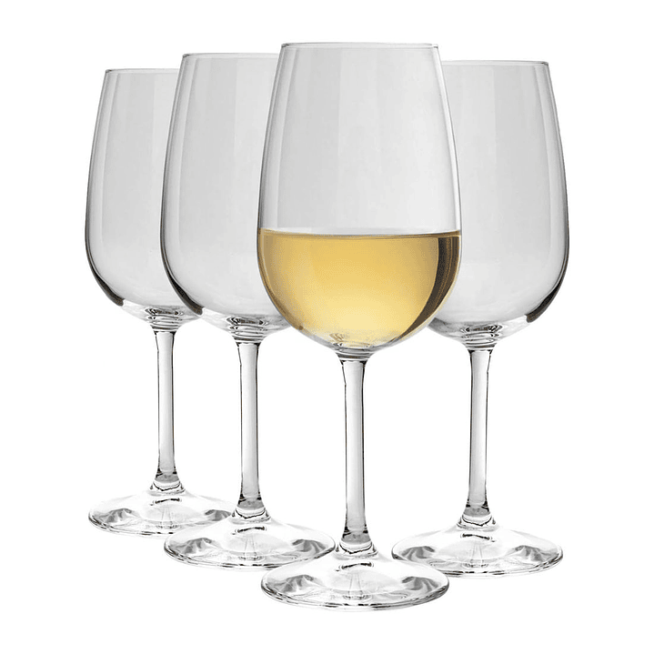 Set 6 Copas Vino 350ml Transparente 1