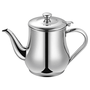 Tetera de Acero Inoxidable con Infusor para Té e Infusiones 600ml