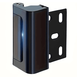 Cerradura Refuerzo Puerta Seguridad Picaporte Pestillo Puerta Principal Negro