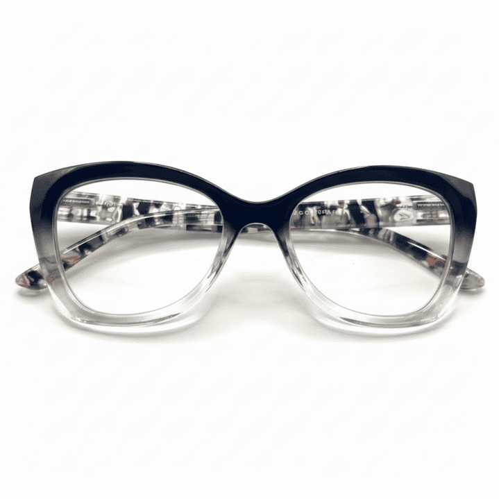 Scarlet Onyx – Lentes de Lectura Presbicia para Mujer Cat-Eye Degradé 4