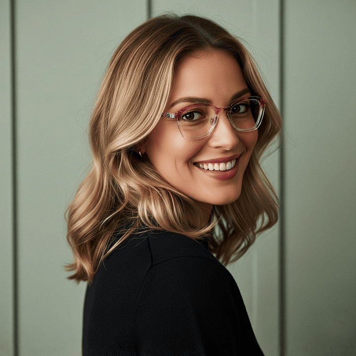 Scarlet Fuchsia – Lentes de Lectura Ópticos para mujer Cat Eye 2