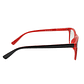 Vector Crimson – Lentes de Lectura Negro/Rojo para Hombre - Miniatura 4