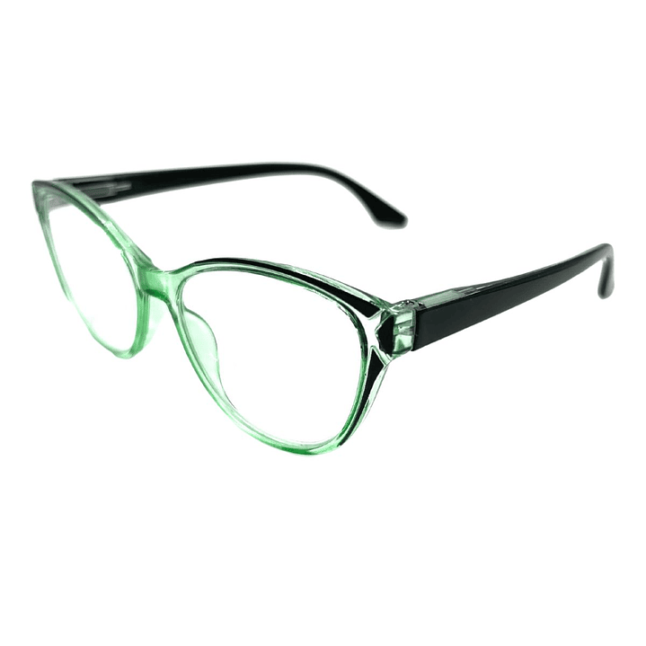 Crystaline Jade – Lentes de Lectura Verde Translúcido para Mujer 4