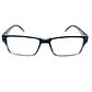 Forge Steel – Lentes de Lectura Gris/Transparente Rectangular para Hombre - Miniatura 1