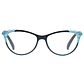 Aurora Blue Crystal – Lentes de Lectura Negro/Azul Translúcido para Mujer - Miniatura 1