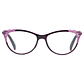 Aurora Pink Crystal – Lentes de Lectura Fucsia Translúcido para Mujer - Miniatura 1