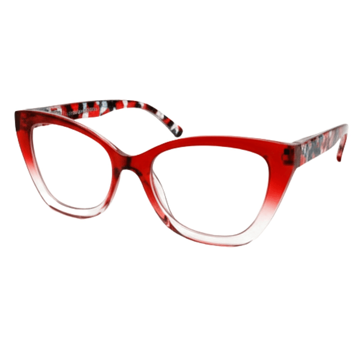 Scarlet Ruby – Lentes de Lectura Presbicia para Mujer Cat-Eye Degradé 1