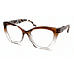 Scarlet Amber – Lentes de Lectura Presbicia para Mujer Cat-Eye Degradé - Miniatura 1