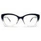 Scarlet Onyx – Lentes de Lectura Presbicia para Mujer Cat-Eye Degradé - Miniatura 3